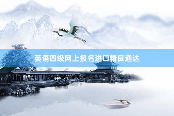 英语四级网上报名进口精良通达